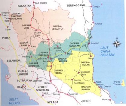  Peta Negeri Pahang